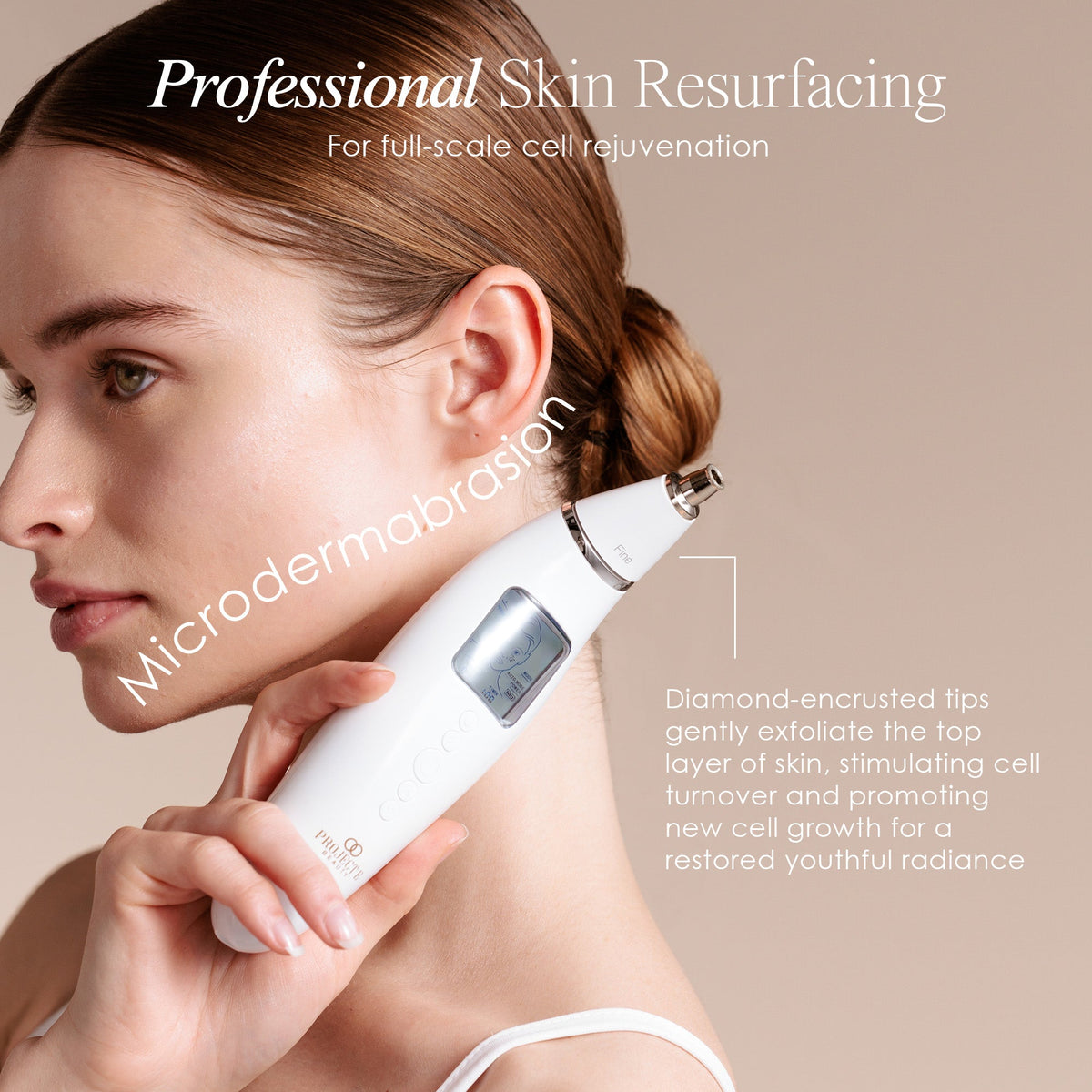 Reinvo | Facial Microdermabrasion Wand