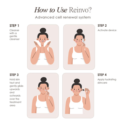Reinvo | Facial Microdermabrasion Wand