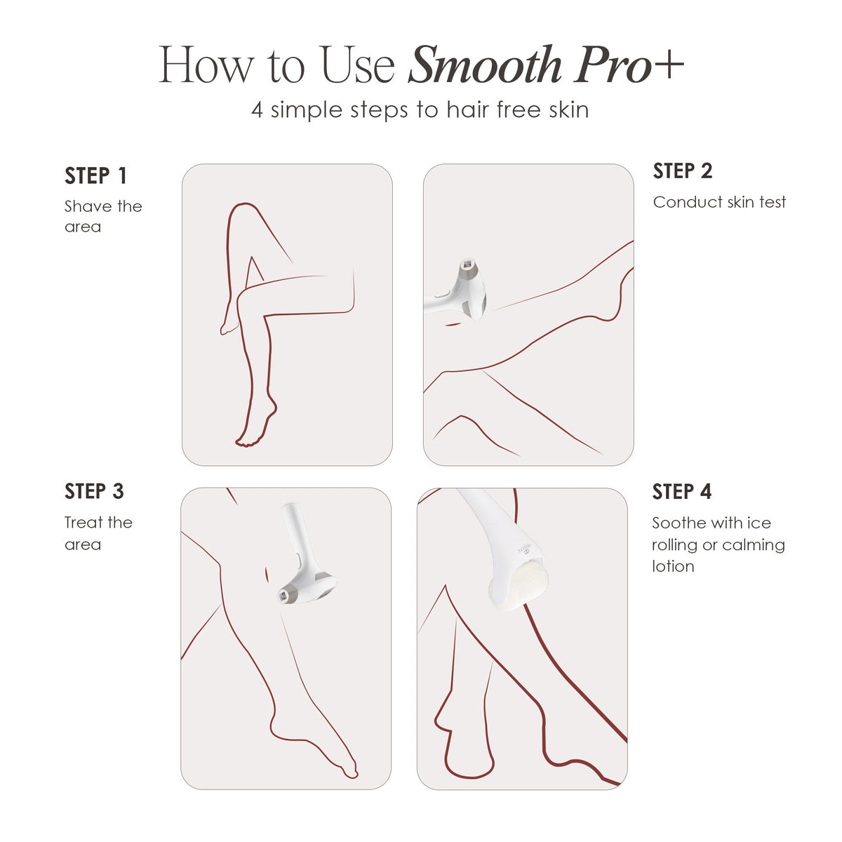 SmoothPro+ | IPL Hair Removal Device