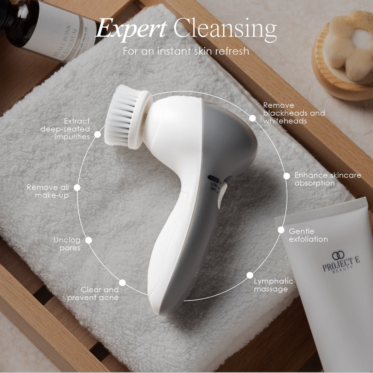 Bora | Electric Facial Cleanser Set