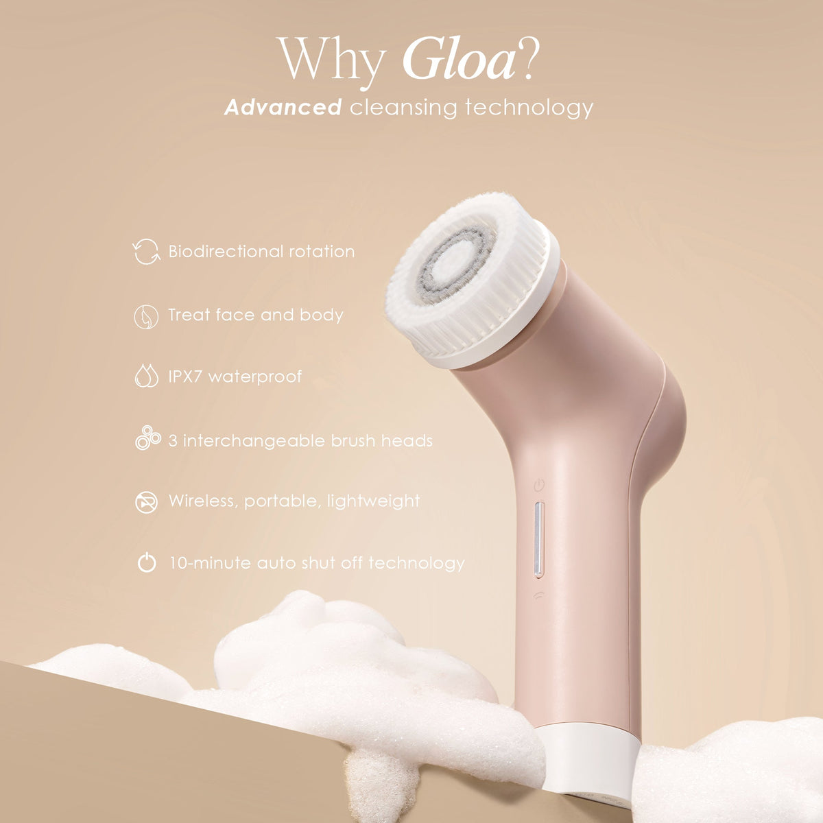 Gloa | Face and Body Cleansing Brush